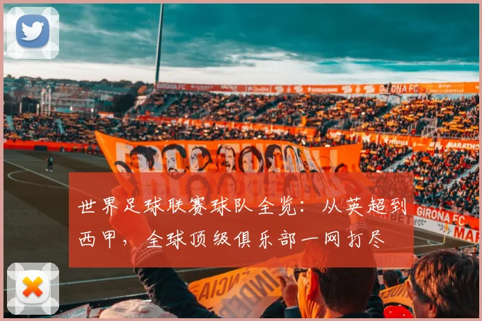 世界足球联赛球队全览:从英超到西甲,全球顶级俱乐部一网打尽
